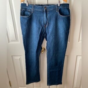 Tommy Hilfiger Dark Wash Straight Leg Stretch Denim Jeans SZ 38
